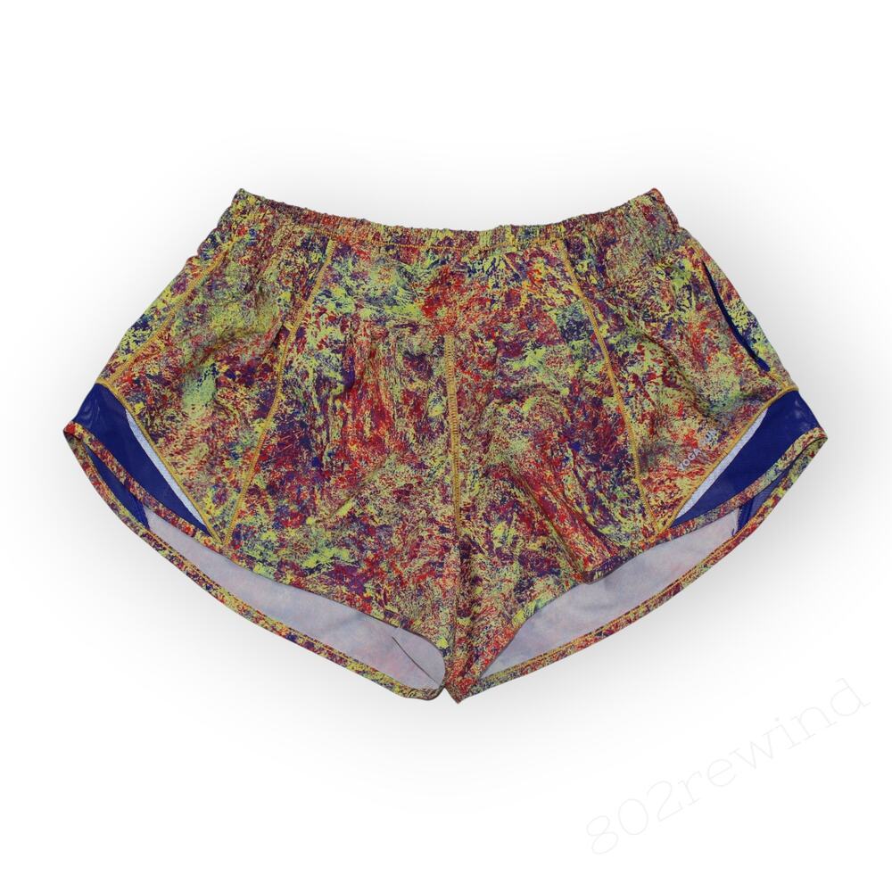 Lululemon SeaWheeze 2019 Hotty Hot Shorts Woodland Sprint Pigment Blue 8 Run